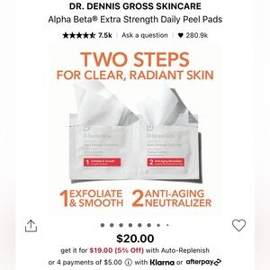 Daily Peel and Face Masks